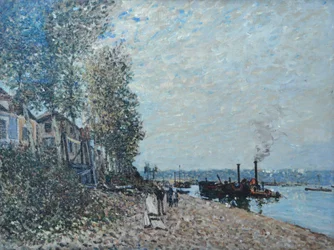 Le Remorqueur sur le Loing, Saint-Mammès